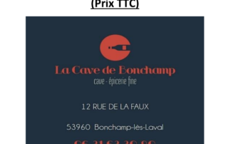 La Cave De Bonchamp Cave Laval Offres Fin D'année 189